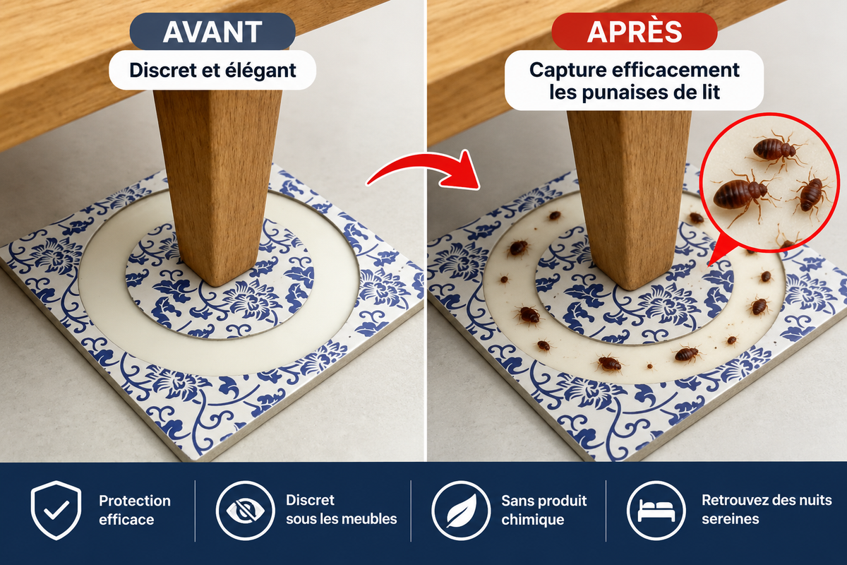 Stop Punaise de Lit – Piège de Surveillance