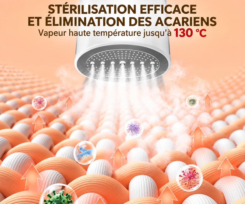 Défroisseur Vapeur Portable-Compact & Puissant
